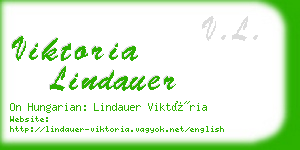 viktoria lindauer business card